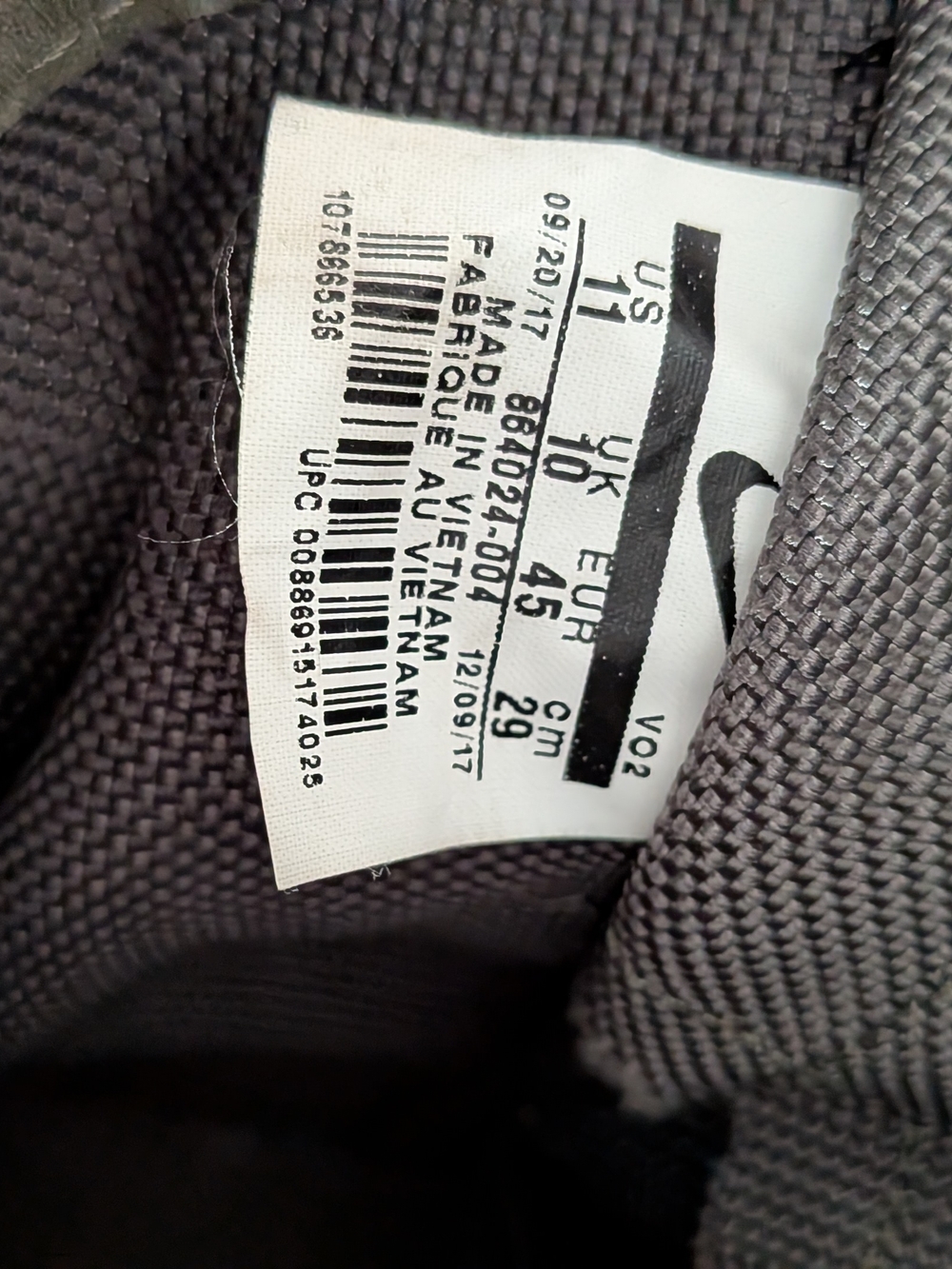 Nike SF Air Force 1 High-Top Boots in Black and Olive - Picture 8 of 9